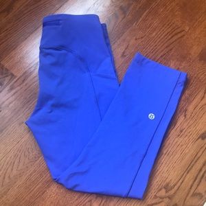 Lululemon Speed Up Cropped Pants Sz 4
